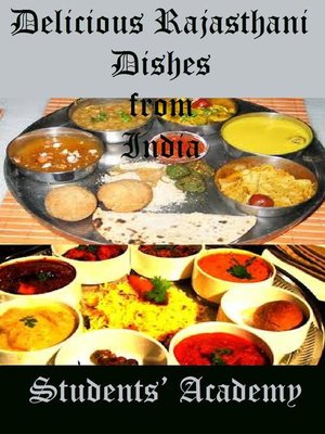 cover image of Delicious Rajasthani Dishes from India